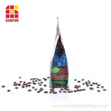 Custom Printed Coffee Bags Box Pouch With Valve